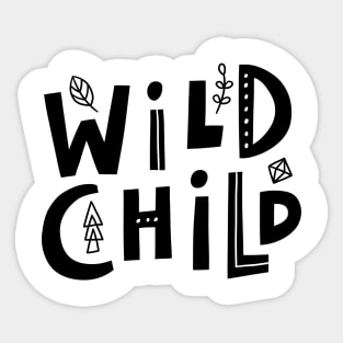 Wild child Sticker